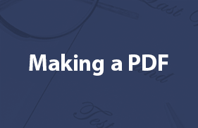 Making a PDF